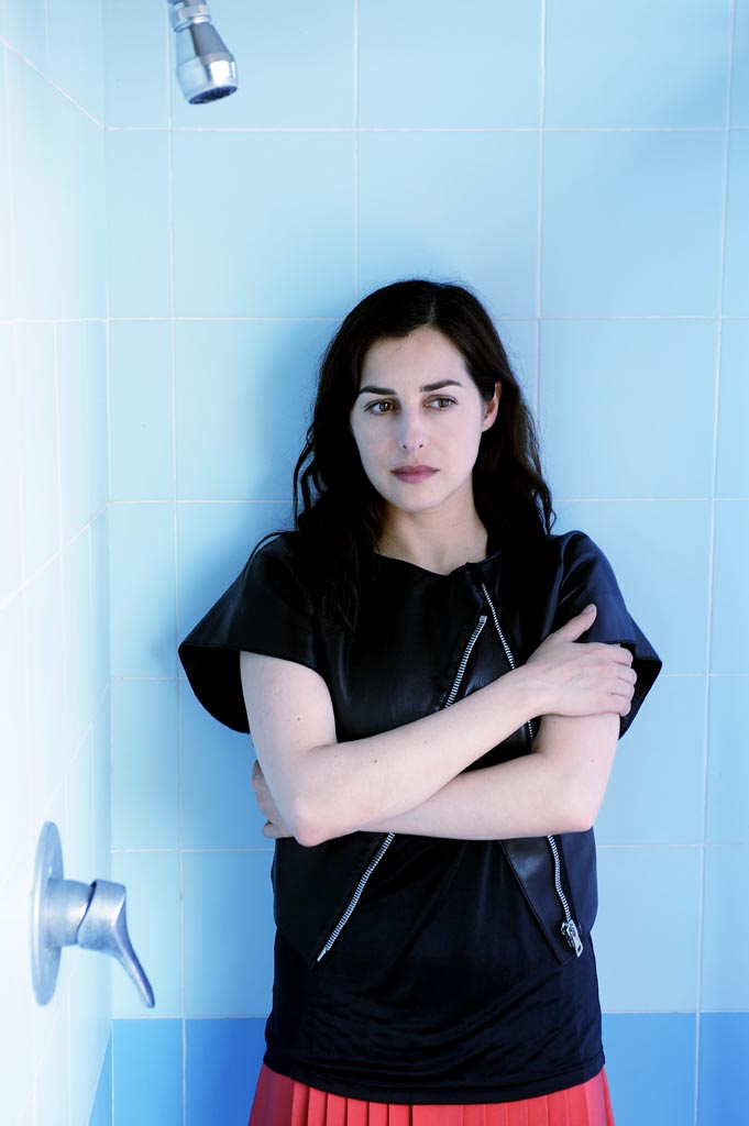 09/02/2008. 65th Venice International Film Festival. Close up of French actress Amira Casar.